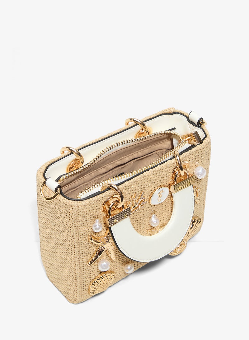 ALDO Seashellminix Satchel - Image 4